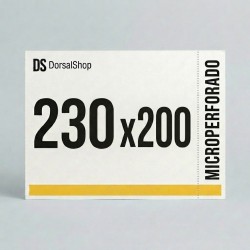 Dorsal 230x200 con microperforado
