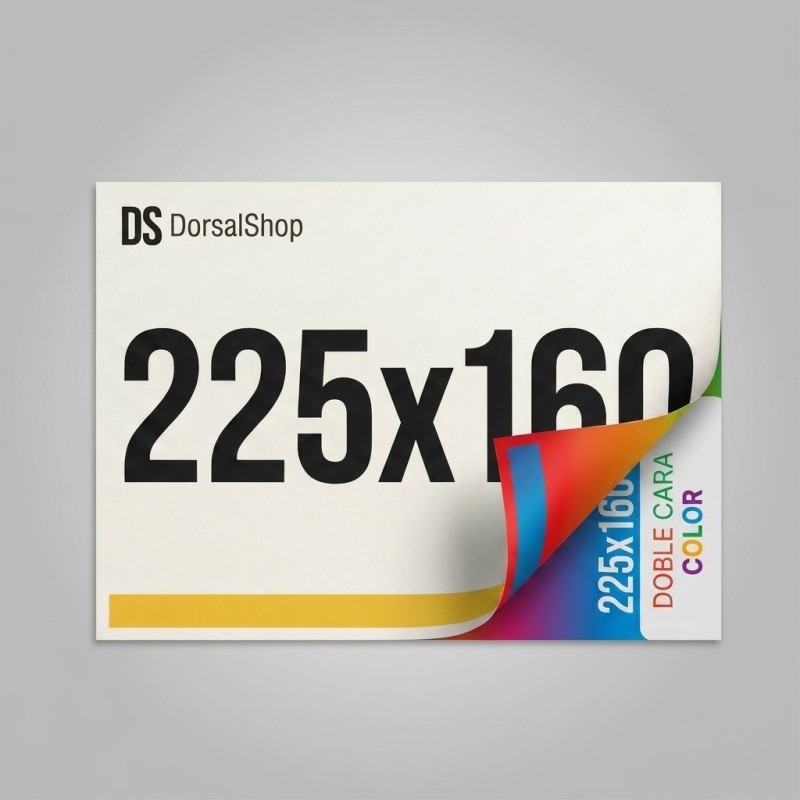 Dorsal 225x160 Doble Cara Color